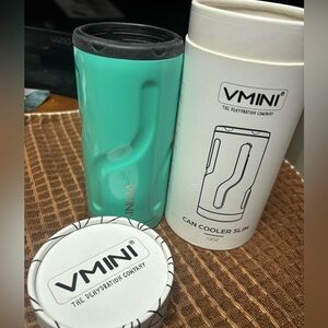 Vmini Teal Can Cooler Slim